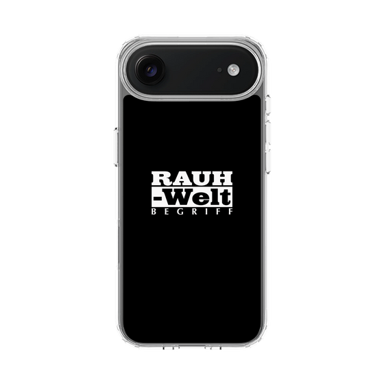 スリムプロテクションケース［ RAUH-Welt BEGRIFF - ロゴ - ブラック ］