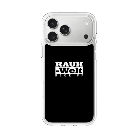 スリムプロテクションケース［ RAUH-Welt BEGRIFF - ロゴ - ブラック ］
