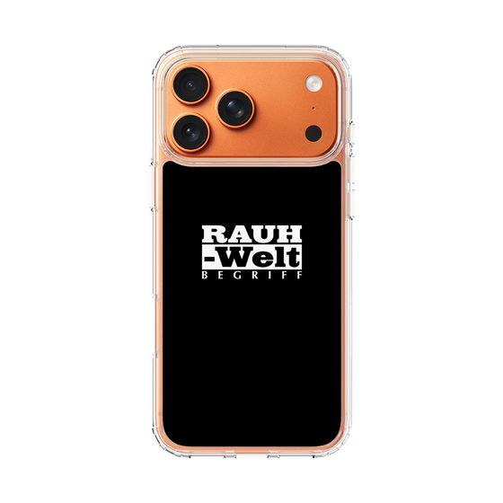 スリムプロテクションケース［ RAUH-Welt BEGRIFF - ロゴ - ブラック ］