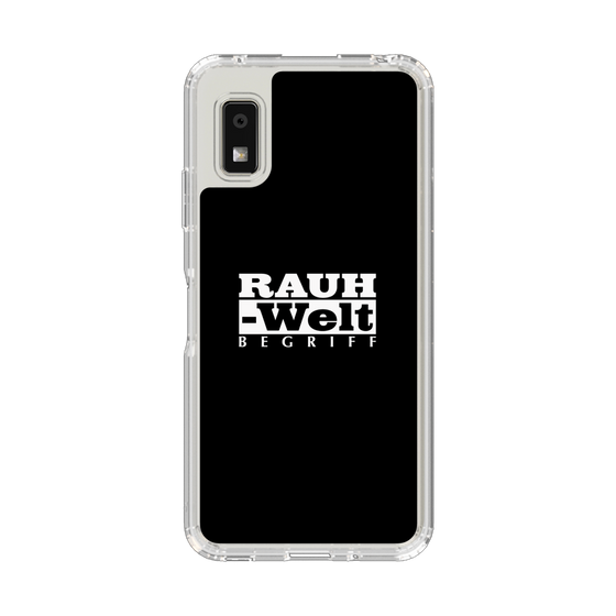 スリムプロテクションケース［ RAUH-Welt BEGRIFF - ロゴ - ブラック ］