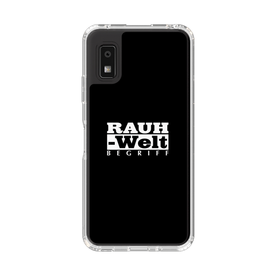 スリムプロテクションケース［ RAUH-Welt BEGRIFF - ロゴ - ブラック ］