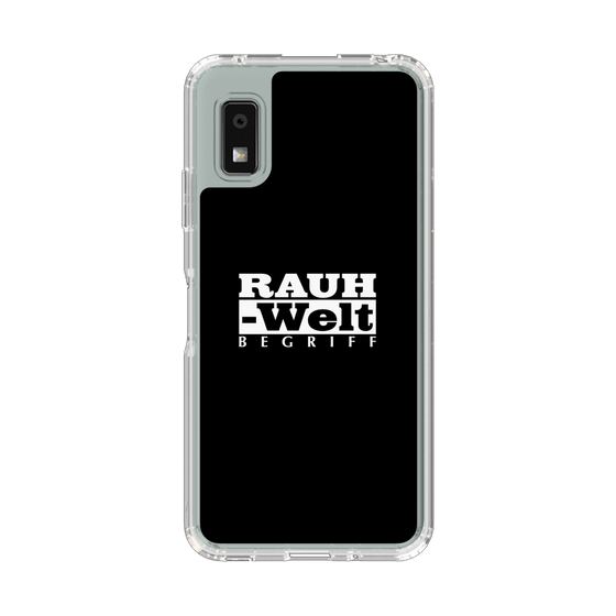 スリムプロテクションケース［ RAUH-Welt BEGRIFF - ロゴ - ブラック ］