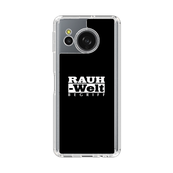 スリムプロテクションケース［ RAUH-Welt BEGRIFF - ロゴ - ブラック ］
