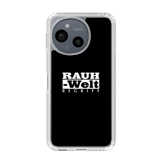 スリムプロテクションケース［ RAUH-Welt BEGRIFF - ロゴ - ブラック ］