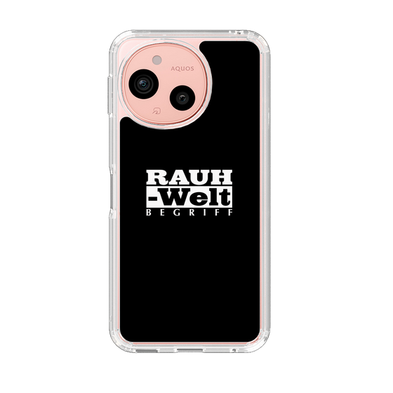 スリムプロテクションケース［ RAUH-Welt BEGRIFF - ロゴ - ブラック ］