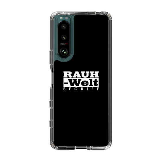 スリムプロテクションケース［ RAUH-Welt BEGRIFF - ロゴ - ブラック ］