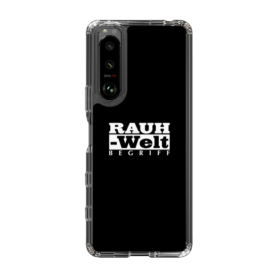 スリムプロテクションケース［ RAUH-Welt BEGRIFF - ロゴ - ブラック ］