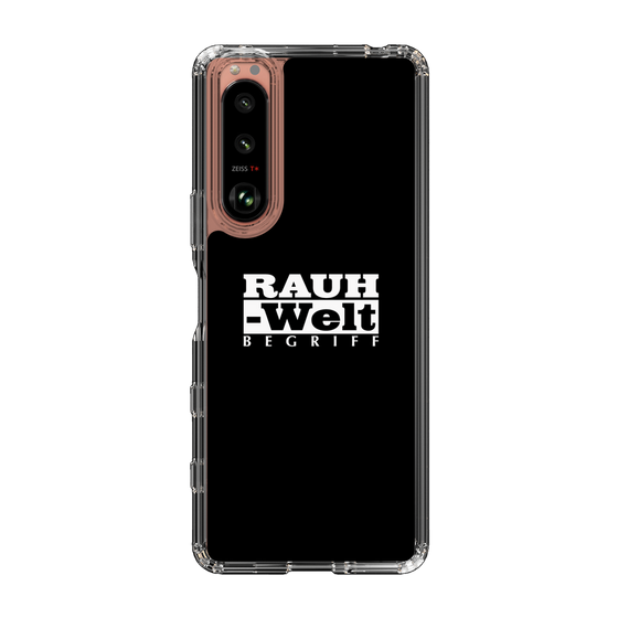 スリムプロテクションケース［ RAUH-Welt BEGRIFF - ロゴ - ブラック ］