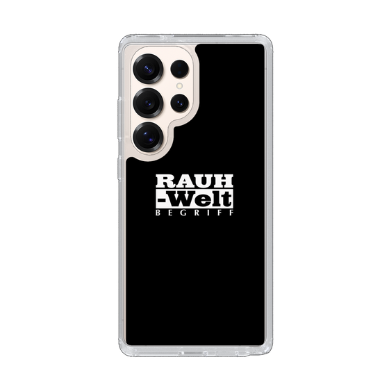 スリムプロテクションケース［ RAUH-Welt BEGRIFF - ロゴ - ブラック ］