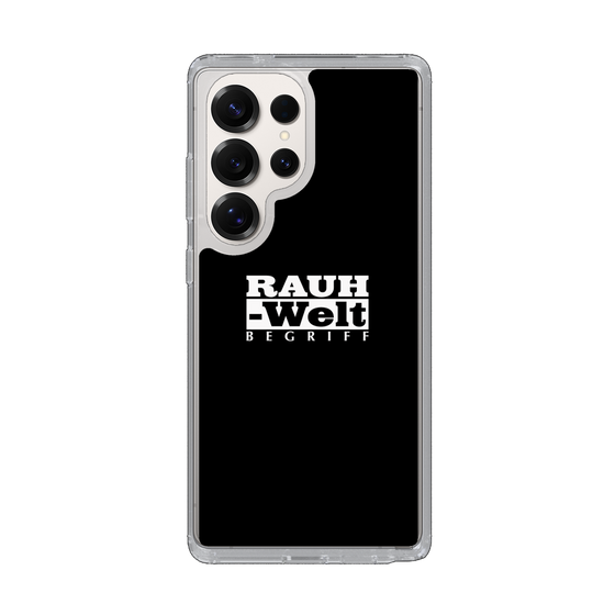 スリムプロテクションケース［ RAUH-Welt BEGRIFF - ロゴ - ブラック ］