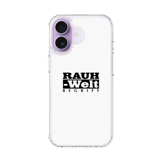 スリムプロテクションケース［ RAUH-Welt BEGRIFF - ロゴ - ホワイト ］