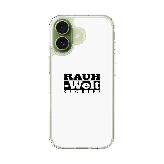 スリムプロテクションケース［ RAUH-Welt BEGRIFF - ロゴ - ホワイト ］