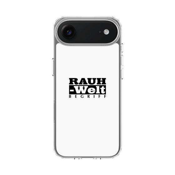 スリムプロテクションケース［ RAUH-Welt BEGRIFF - ロゴ - ホワイト ］
