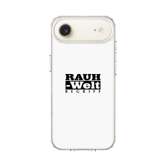 スリムプロテクションケース［ RAUH-Welt BEGRIFF - ロゴ - ホワイト ］