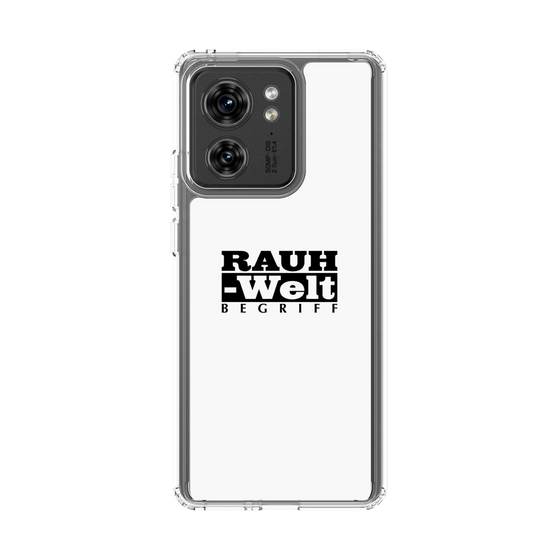 スリムプロテクションケース［ RAUH-Welt BEGRIFF - ロゴ - ホワイト ］