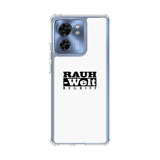 スリムプロテクションケース［ RAUH-Welt BEGRIFF - ロゴ - ホワイト ］