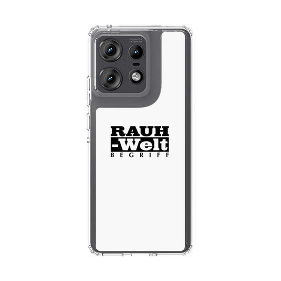 スリムプロテクションケース［ RAUH-Welt BEGRIFF - ロゴ - ホワイト ］