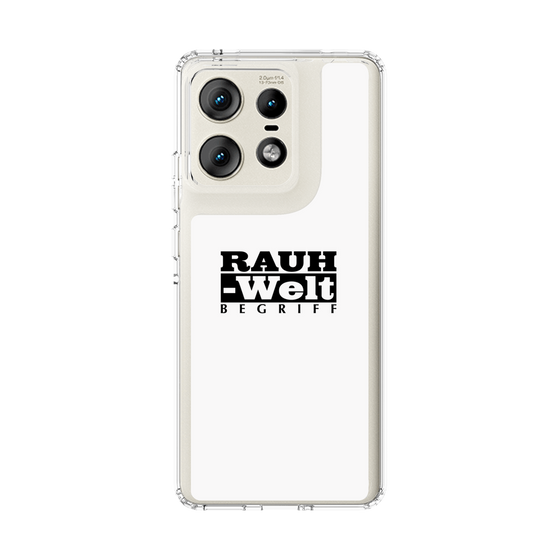 スリムプロテクションケース［ RAUH-Welt BEGRIFF - ロゴ - ホワイト ］