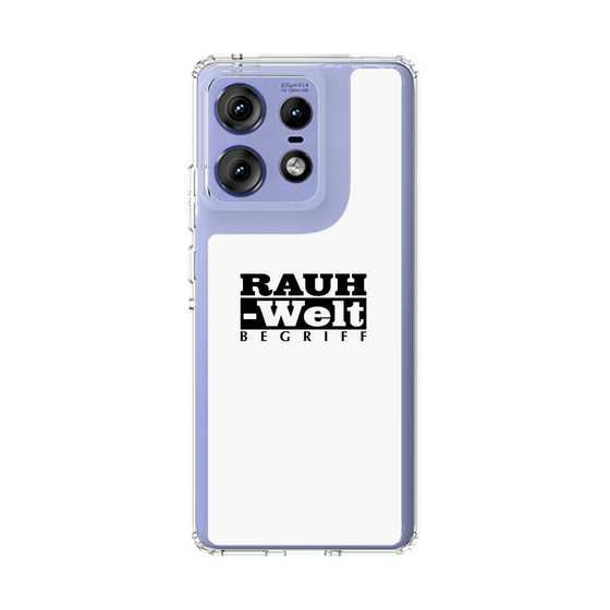 スリムプロテクションケース［ RAUH-Welt BEGRIFF - ロゴ - ホワイト ］