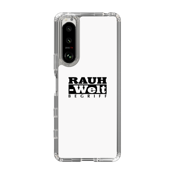 スリムプロテクションケース［ RAUH-Welt BEGRIFF - ロゴ - ホワイト ］
