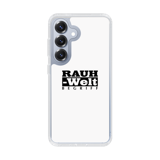 スリムプロテクションケース［ RAUH-Welt BEGRIFF - ロゴ - ホワイト ］