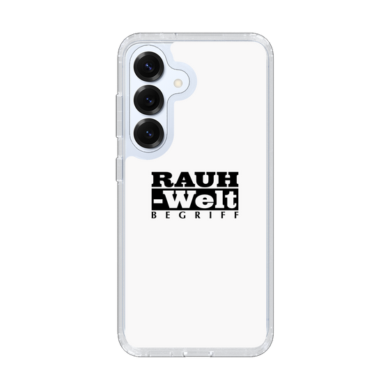 スリムプロテクションケース［ RAUH-Welt BEGRIFF - ロゴ - ホワイト ］