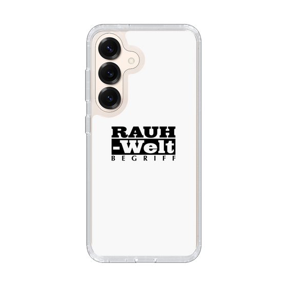 スリムプロテクションケース［ RAUH-Welt BEGRIFF - ロゴ - ホワイト ］