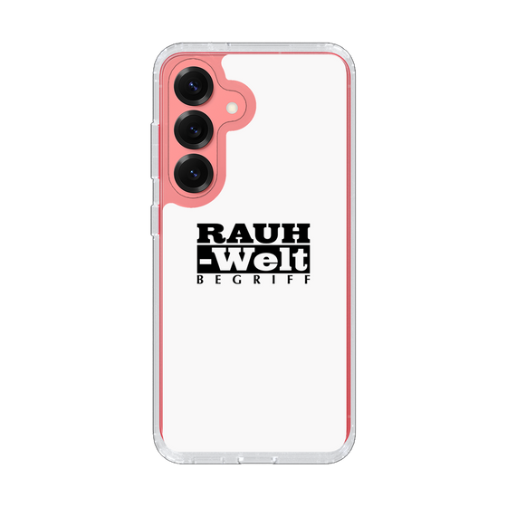 スリムプロテクションケース［ RAUH-Welt BEGRIFF - ロゴ - ホワイト ］