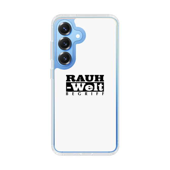 スリムプロテクションケース［ RAUH-Welt BEGRIFF - ロゴ - ホワイト ］