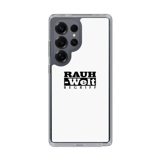 スリムプロテクションケース［ RAUH-Welt BEGRIFF - ロゴ - ホワイト ］