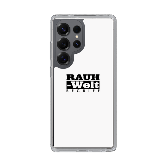 スリムプロテクションケース［ RAUH-Welt BEGRIFF - ロゴ - ホワイト ］