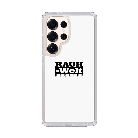 スリムプロテクションケース［ RAUH-Welt BEGRIFF - ロゴ - ホワイト ］