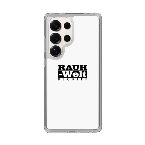スリムプロテクションケース［ RAUH-Welt BEGRIFF - ロゴ - ホワイト ］
