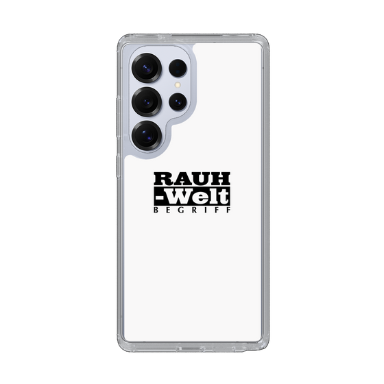 スリムプロテクションケース［ RAUH-Welt BEGRIFF - ロゴ - ホワイト ］