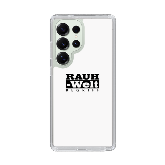 スリムプロテクションケース［ RAUH-Welt BEGRIFF - ロゴ - ホワイト ］