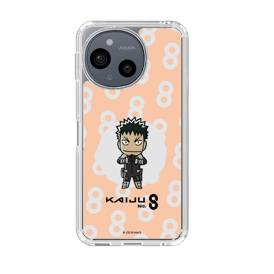 スリムプロテクションケース［ 怪獣８号 - 日比野カフカ - ミニキャラ ］