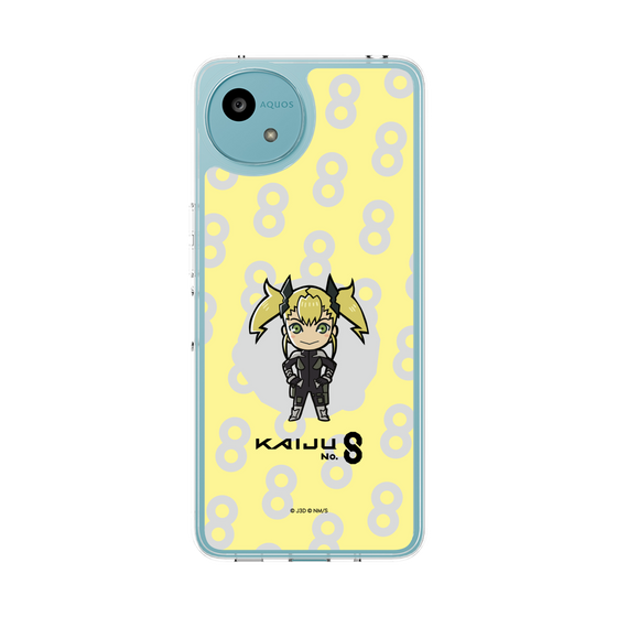 スリムプロテクションケース［ 怪獣８号 - 四ノ宮キコル - ミニキャラ ］