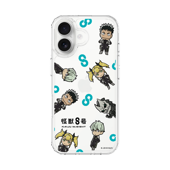 スリムプロテクションケース［ 怪獣８号 - ミニキャラ - 総柄01 ］