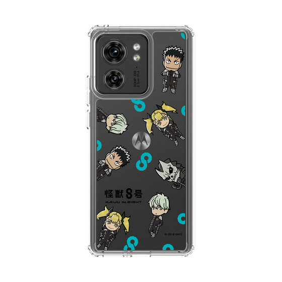 スリムプロテクションケース［ 怪獣８号 - ミニキャラ - 総柄01 ］