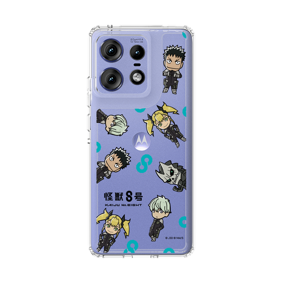 スリムプロテクションケース［ 怪獣８号 - ミニキャラ - 総柄01 ］