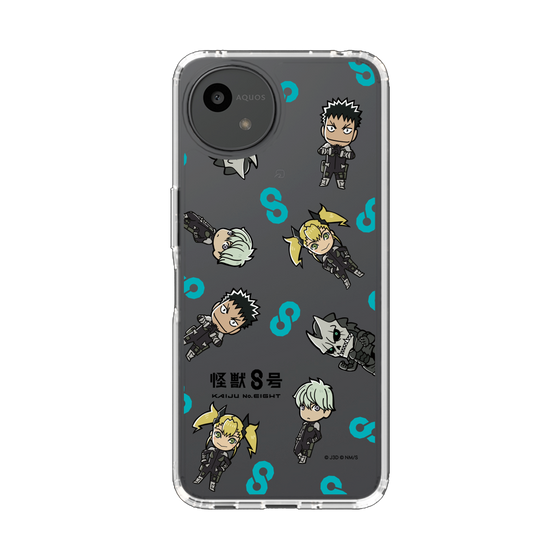 スリムプロテクションケース［ 怪獣８号 - ミニキャラ - 総柄01 ］