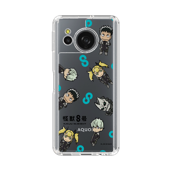 スリムプロテクションケース［ 怪獣８号 - ミニキャラ - 総柄01 ］