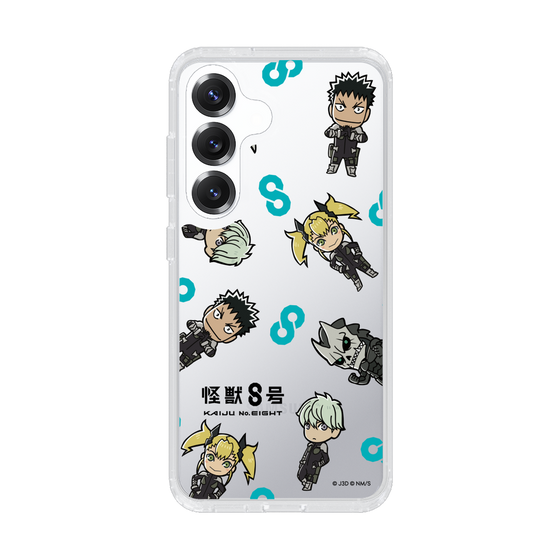 スリムプロテクションケース［ 怪獣８号 - ミニキャラ - 総柄01 ］