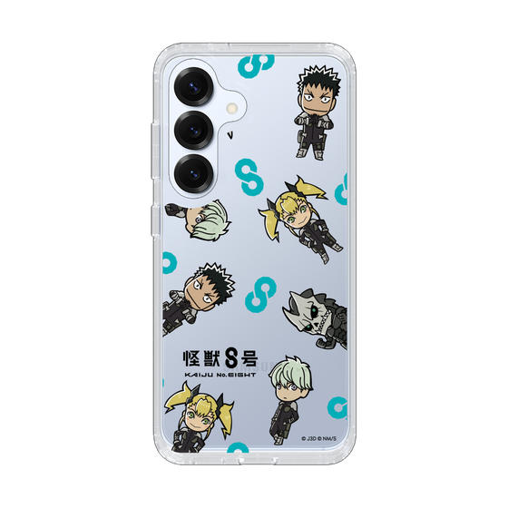 スリムプロテクションケース［ 怪獣８号 - ミニキャラ - 総柄01 ］