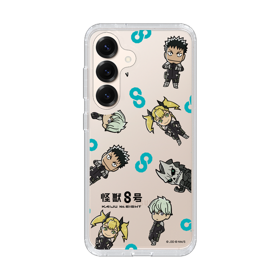 スリムプロテクションケース［ 怪獣８号 - ミニキャラ - 総柄01 ］