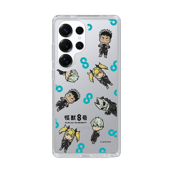スリムプロテクションケース［ 怪獣８号 - ミニキャラ - 総柄01 ］