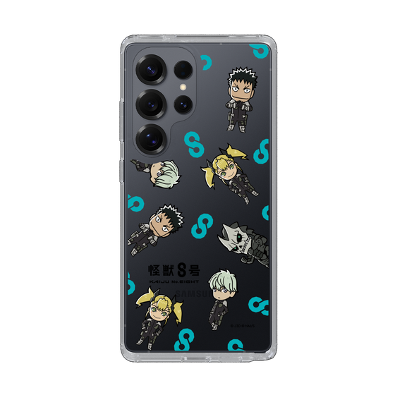 スリムプロテクションケース［ 怪獣８号 - ミニキャラ - 総柄01 ］