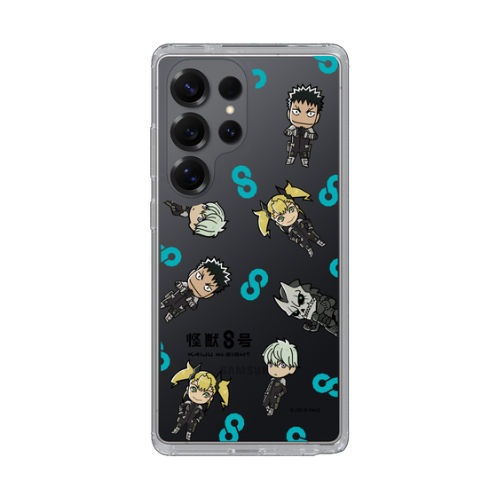 スリムプロテクションケース［ 怪獣８号 - ミニキャラ - 総柄01 ］