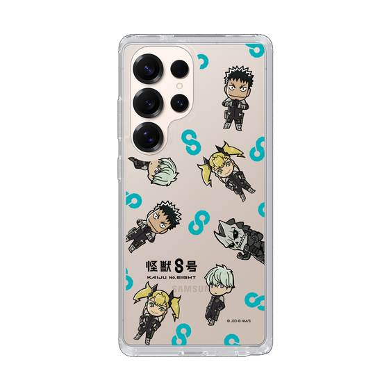 スリムプロテクションケース［ 怪獣８号 - ミニキャラ - 総柄01 ］