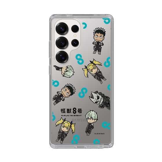 スリムプロテクションケース［ 怪獣８号 - ミニキャラ - 総柄01 ］